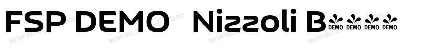 FSP DEMO   Nizzoli B字体转换